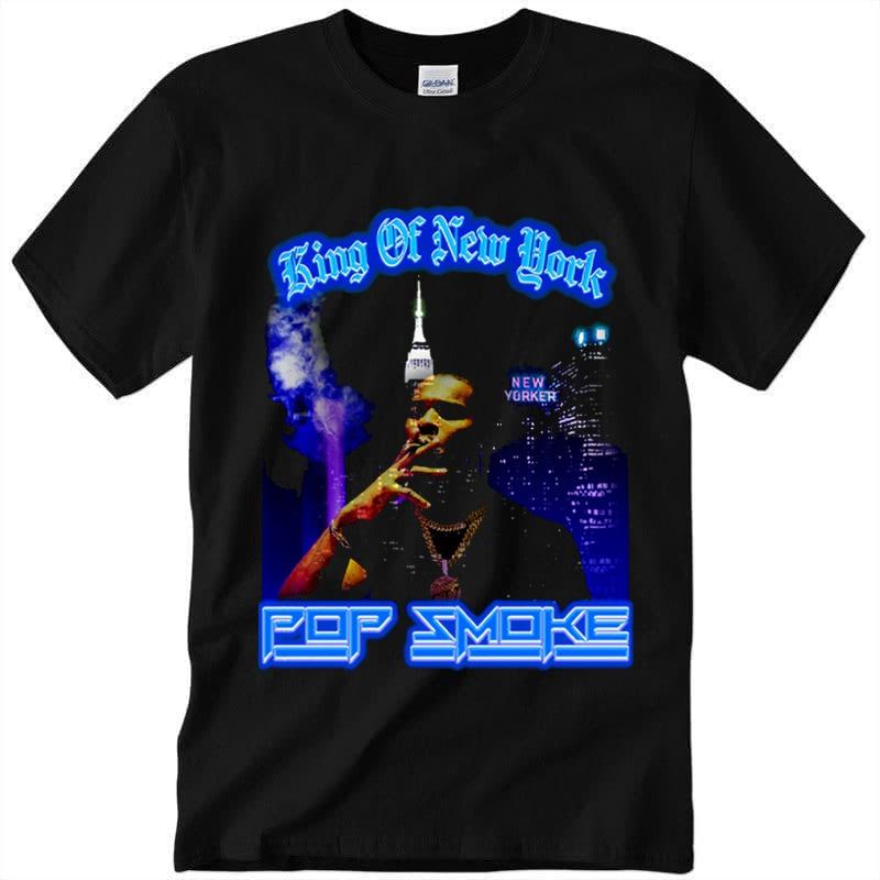 

Pop Smoke Meet The Woo King Of York Hip Hop Rap T-Shirt
