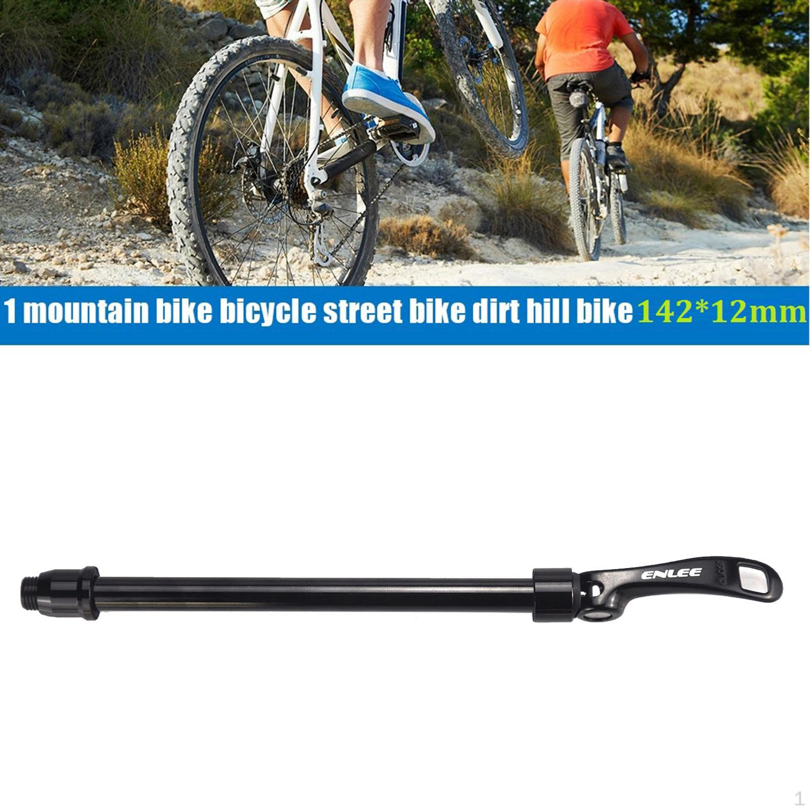 

Bicycle Wheel Fork Axle 12x142mm Rear Thru Skewer Adapter Conversion for Mountain Bike MTB