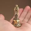 Tibetan Bronze Bell Antique Bell Christmas Tree Pendant Brass Handicraft Magic Bell Wind Bell Shui Feng Bells For Decoration