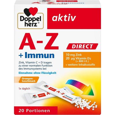 DOPPELHERZ A-Z+Immun DIRECT Pellets 20St, 1 Piece