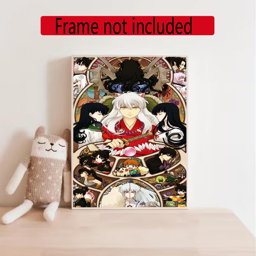Inuyasha Diamond Painting Round Diamond Mosaic Rhinestones Diamond Embroidery Craft Kit Wall Decor Without Frame
