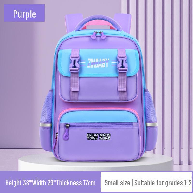 Sesame Baby Wear-Resistant Backpack for Boys & Girls, Grades 1-6, Large Capacity