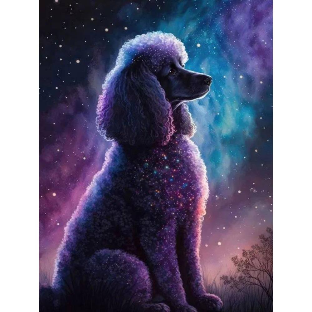 DIY Full Round Diamond Painting Cross Stitch 3D Animal Art Style Home Scene Decorative Diamond Painting 5d Diamond Art Painting