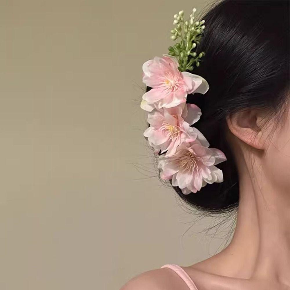 Thailand Bohemian Hairpin Ethnic Style Wedding Bride Accessories Headwear Flower Hair Comb  Female