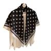 110*110cm Light Thin Square Scarf Polka Dot Silk Headscarf Fashion Beach Headscarf  for Women Girls