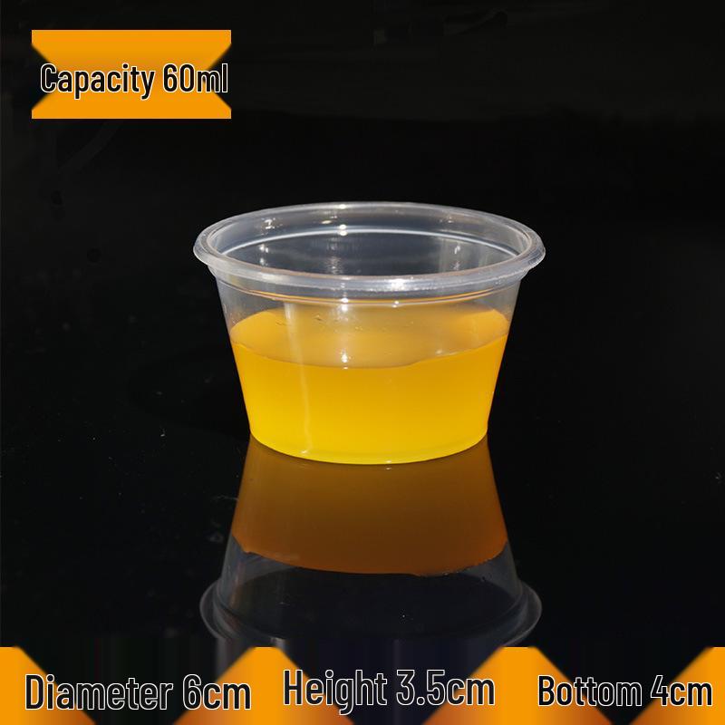 Mini Disposable Tasting Cups, 20-Pack: Ideal for Milk Tea, Jelly, Pudding, or Wine Tasting