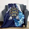 1pc Sea Turtle Lightweight Flannel Blanket, Comfortable and Warm Blanket, for Office and Camping Sofa Bed054