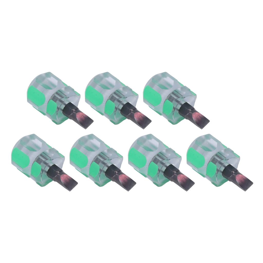 7pcs Stubby Flathead Screwdriver Multifunction Dedicated Sewing Machine Stubby Screwdriver with