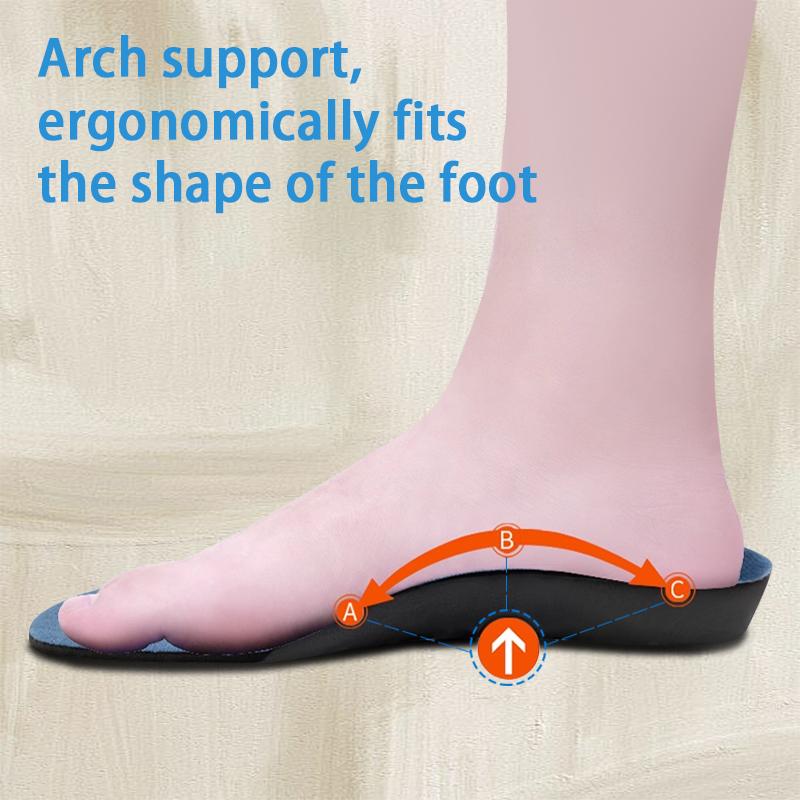 Orthopedic Shoes Insoles Arch Support Insole for Feet Men Women Comfort Shock-absorbing Inserts Sport Running Shoe Sole
