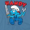 The Smurfs Unisex Adult Handy Smurf T-Shirt