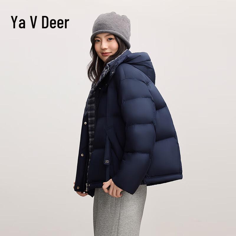 Yalu Women's 90% Duck Down Short Puffer Jacket