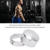 Fitness Equipment Handle End Cover 1 Inch Aluminum Strength Training Equipment Handle End Cover Attachment for Gym