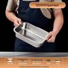 Chixing 304 Stainless Steel Commercial Rectangular Tray