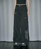 ODDSTUDIO Heaven Scent Graphic Cotton Cargo Pants - Black