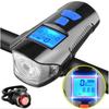 Compteur de Vélo Intelligent & Lumière Rechargeables par USB - Accessoire pour VTT