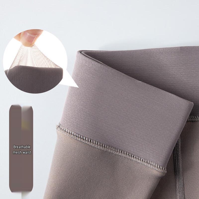 Women's Fleece-Lined Faux Translucent Thermal Tights