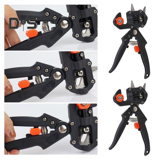 Foarfecă Profesională pentru Altoire Plante 2-în-1 Instrument de Grădinărit pentru Altoire Foarfecă de Tăiat pentru Uz Intens pentru Tăierea Florilor Pomilor Fructiferi Arbuștilor