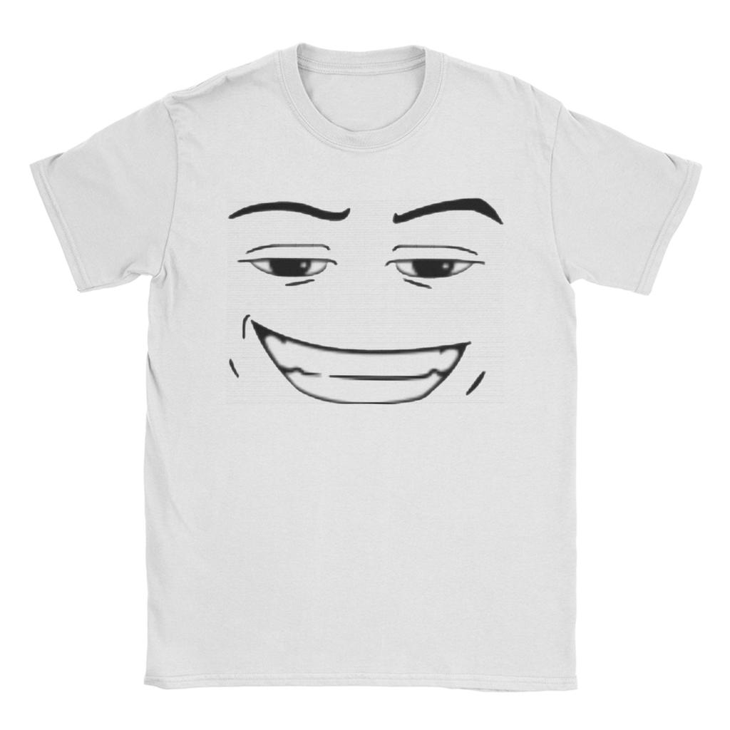 Novelty Funny Girl Robot Face Meme Tshirts For Unisex Unisex O Neck Pure Cotton T Shirts Short Sleeve Tees Plus Size Clothing