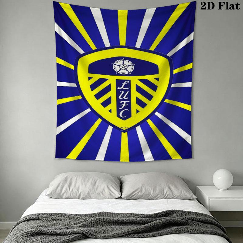LUFC logo  Wall Hanging Printed Fabric Blanket Decorative Tapestries for Bedroom Living Room Home Decor