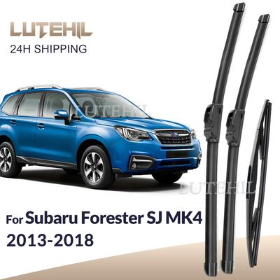 For Subaru Forester SJ MK4 2013-2018 2014 2015 Wiper Front & Rear Wiper Blades Windshield Windscreen Window Brushes 26"+17"+14"