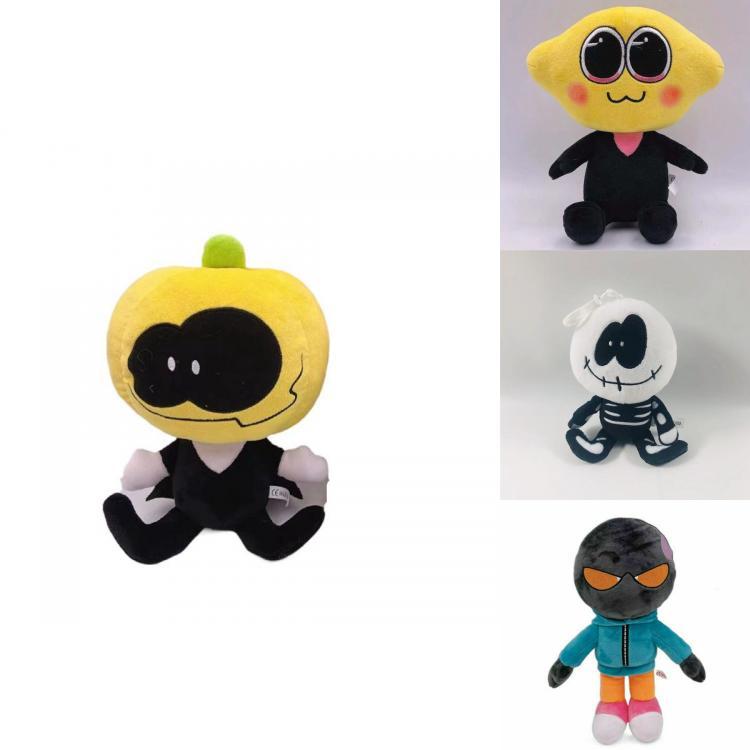 Friday Night Funkin Plüschtier Entzückend Weich Fnf Whitty Und Freund Lemon Demon Puppe Für Kinder