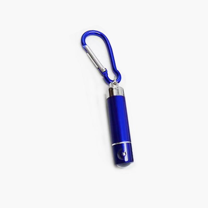395nm UV Currency Detector Flashlight - Portable Keychain LED Blacklight Torch for Money Checking (Multi-Color)