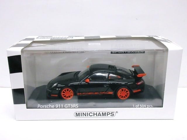 European Exclusive Scale Porsche 911 GT3 2006 Model 1/43 (Black) 997/1