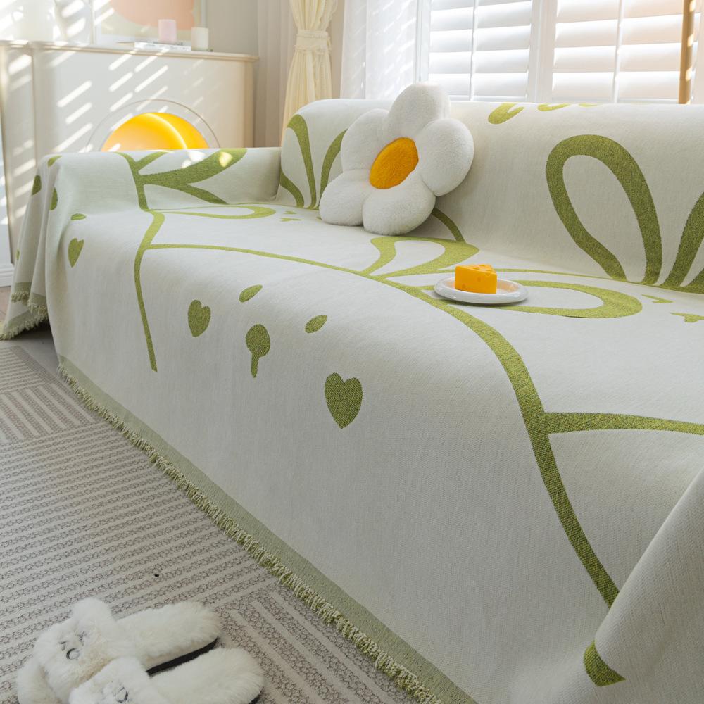 

Мультяшное полотенце для дивана Four Seasons Universal Cute Style Xiaomengtu, чехол для дивана, чехол для подлокотника 180X130