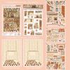 Self Adhesive Miniature Scene Sticker Set Waterproof 3D Street View Stickers