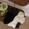 1 Pair Princess Style Dress Socks for Girls Sweet Frilly Socks Ballet Socks Ruffle Ankle Socks with Bows Lace Top Sock