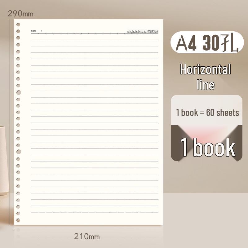 GoodNotes Refill: B5 Binder, A5 Replacement, A4 Loose-Leaf Notebook, Blank Grid Paper