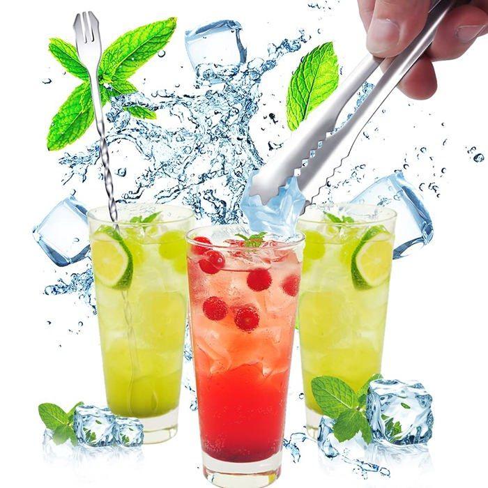 Set Accessoire Cuisine - HUYIWEI - Cocktail Set - Acier Inoxydable - 5 Pièces - Facile À Utiliser