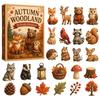 Acrylic Forest Animal Hanging Ornaments - Pack Flat 2D for Keychains and DIY Crafts