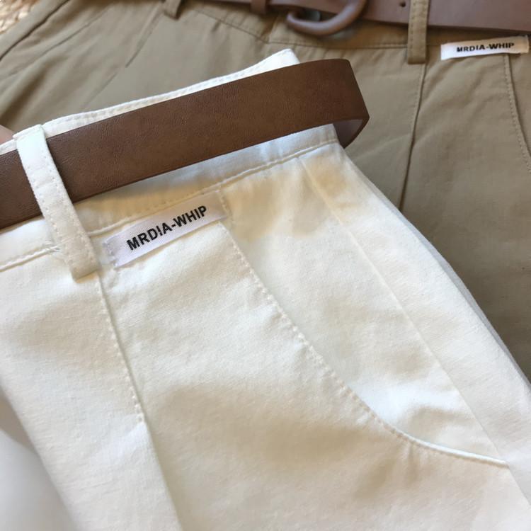 Korean Style High-Waisted Wide-Leg Capri Shorts for Women - Stylish and Slimming Summer 2026 Collection