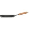 Wahei Freiz Tsubame Sanjo Black Iron Frying Pan 22cm IH Compatible Gas Wooden Handle Made In Japan Carefully Selected Materials GR-9746