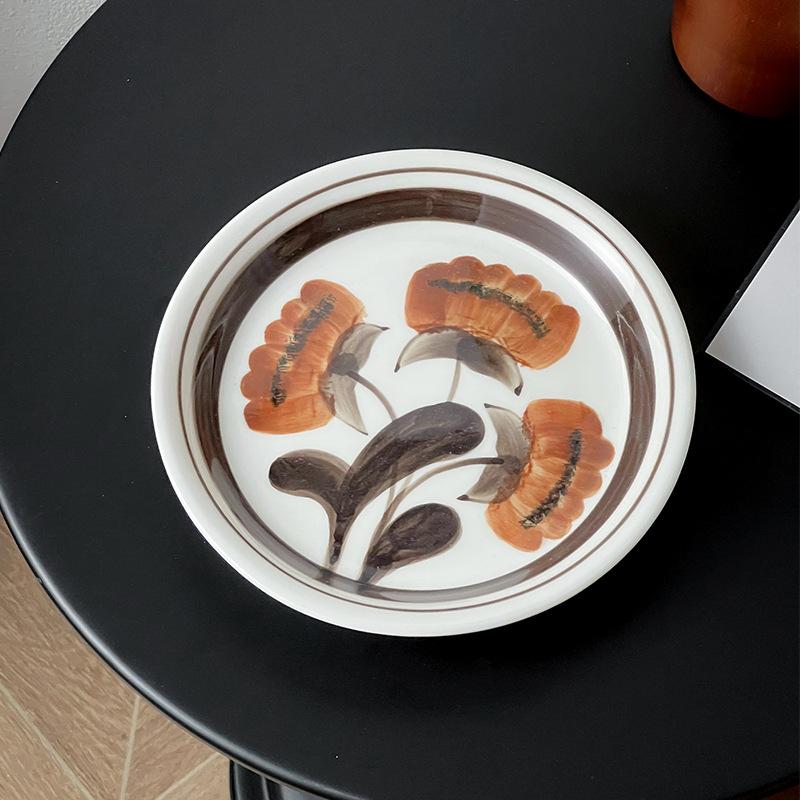 Keramický šálek na kávu s podšálkem lehký luxus vysoká hodnota kancelář odpolední čaj šálek na čaj retro šálek na latte