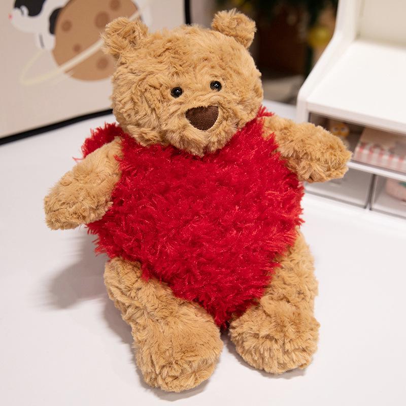 Плюшевая игрушка JC Heart Bear Пирог «Треугольник» и пирог «Магнолия Латте Молочный чай»