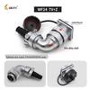 Weipu Waterproof 12-Pin 90° Aviation Power Connector Socket