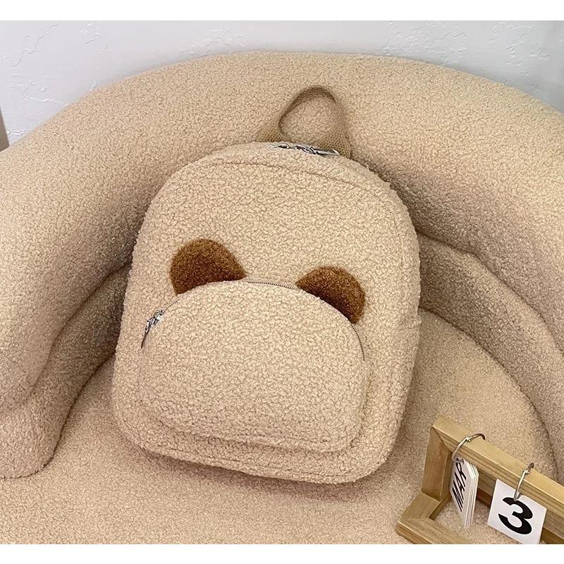 Plush Kids Backpack Boys Kindergarten Backpack Toddler Backpack Cartoon Backpack School Backpack Class Backpack