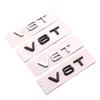 V6T V8T Badge Car Stickers for S RS SQ5 TTS TTRS Refit Decals Decoration Label Side Sign Fender Body Accessories Universal