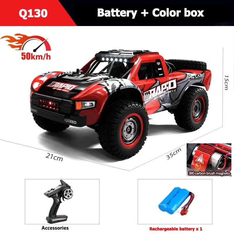 

JJRC Q130 1:14 70 КМ/Ч или 50 КМ/Ч Полноприводный Радиоуправляемый Автомобиль Со Светом Бесколлекторный Мотор Машины Дистанционно Управляемые Высокоскоростной Дрифт Монстр-Трак Игрушка