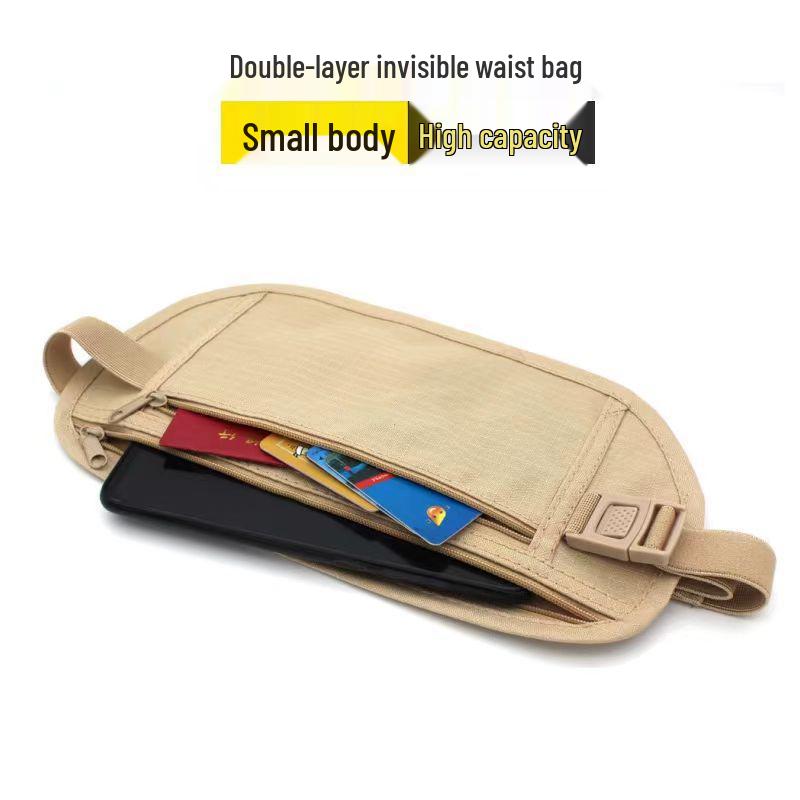 Compact Anti-Theft Waist Bag for Travel and Outdoor Sports