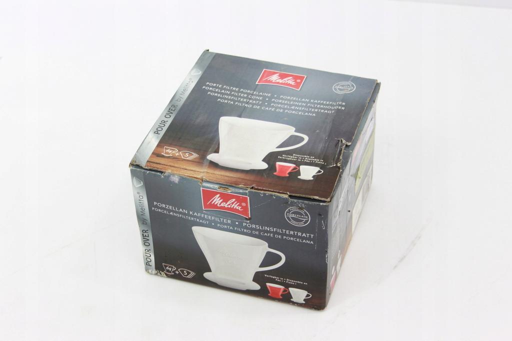 Melitta 1x4 Coffee Dripper Porcelain White