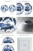 natural69 Hasami Ware Old Hasami Blue and White Serving Bowl Natural 69 Hasami Large Microwave and Dishwasher Made in Animal and Plant Nordic Japanese
