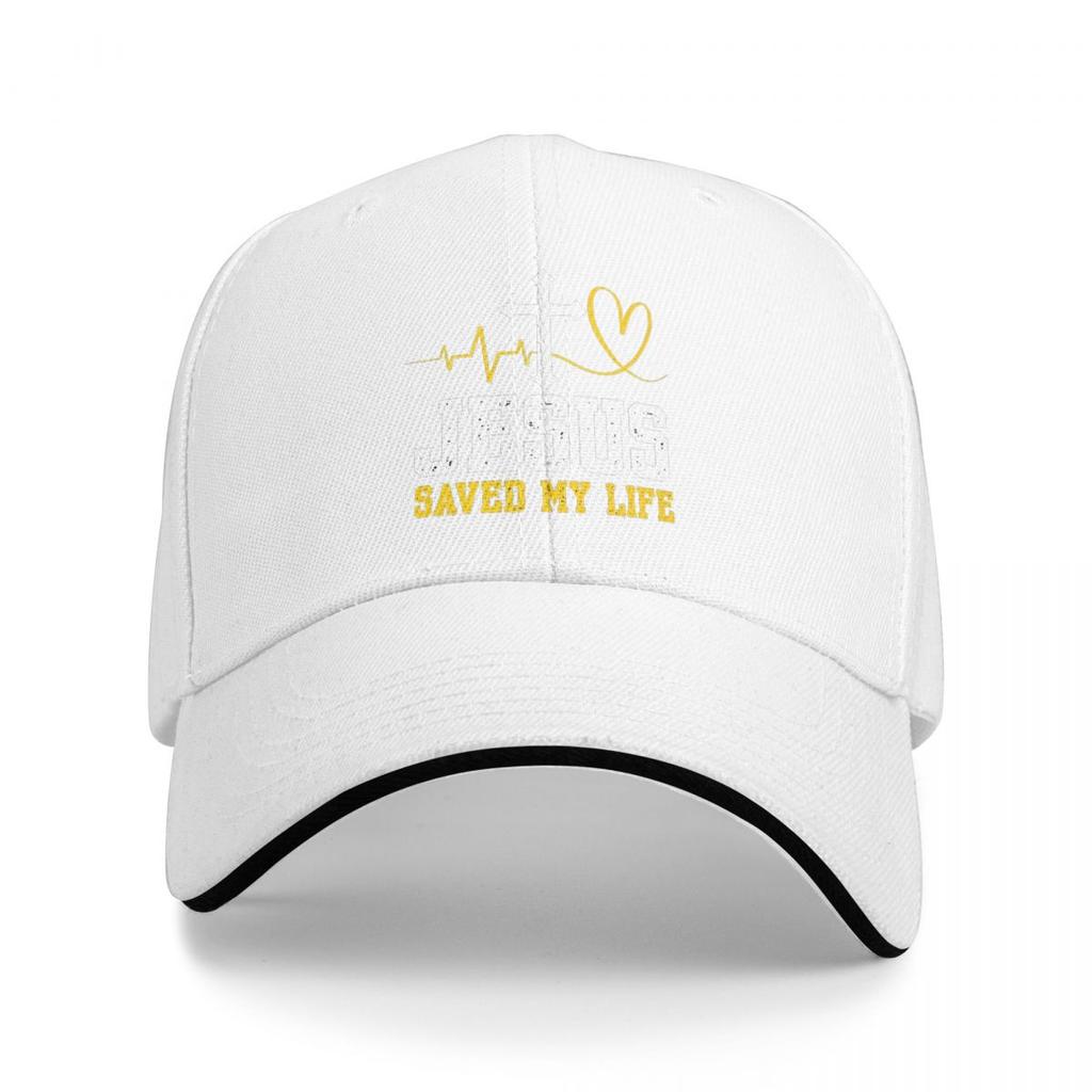 Unisex Baseball Hats Jesus Saved My Life Logo Outdoor Streetwear Summer Sports Baseball Caps Hip Hop Cap Casquette Hats