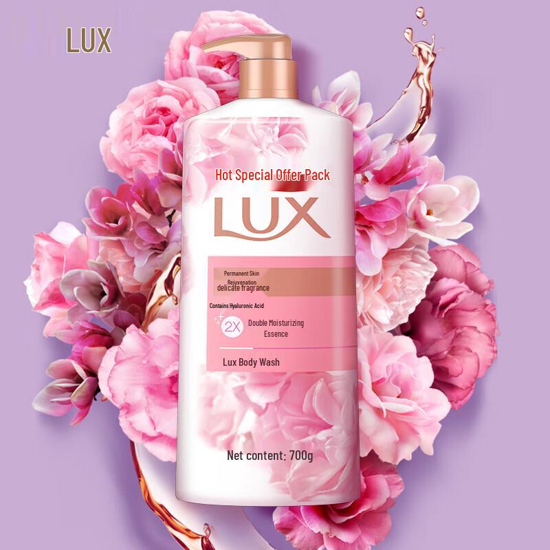 Lux Нежный ароматный гель для душа для кожи