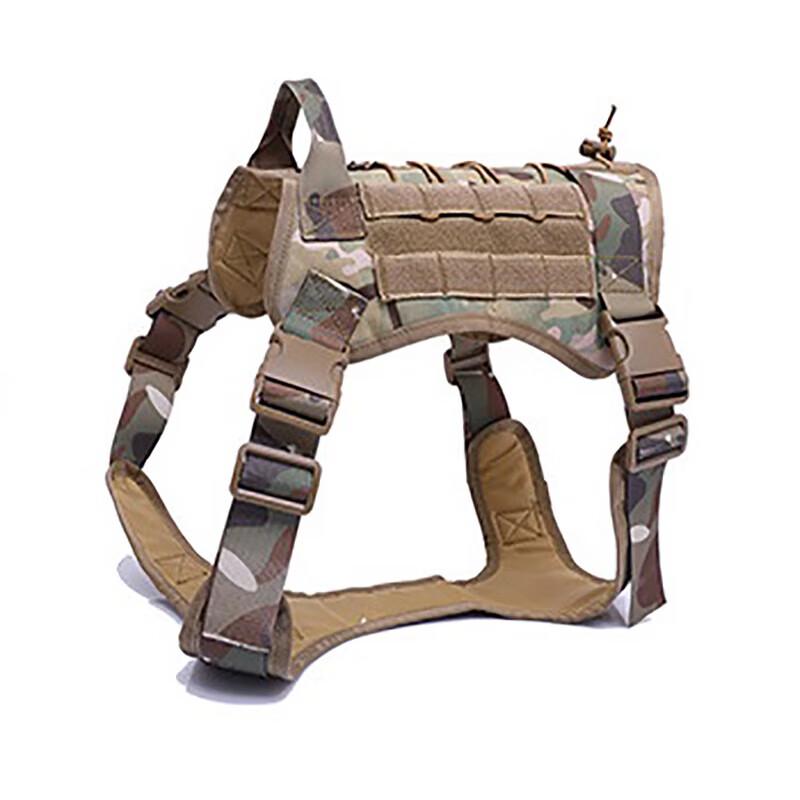 Outdoor Tactical Dog Harness Vest XL (45-60kg)