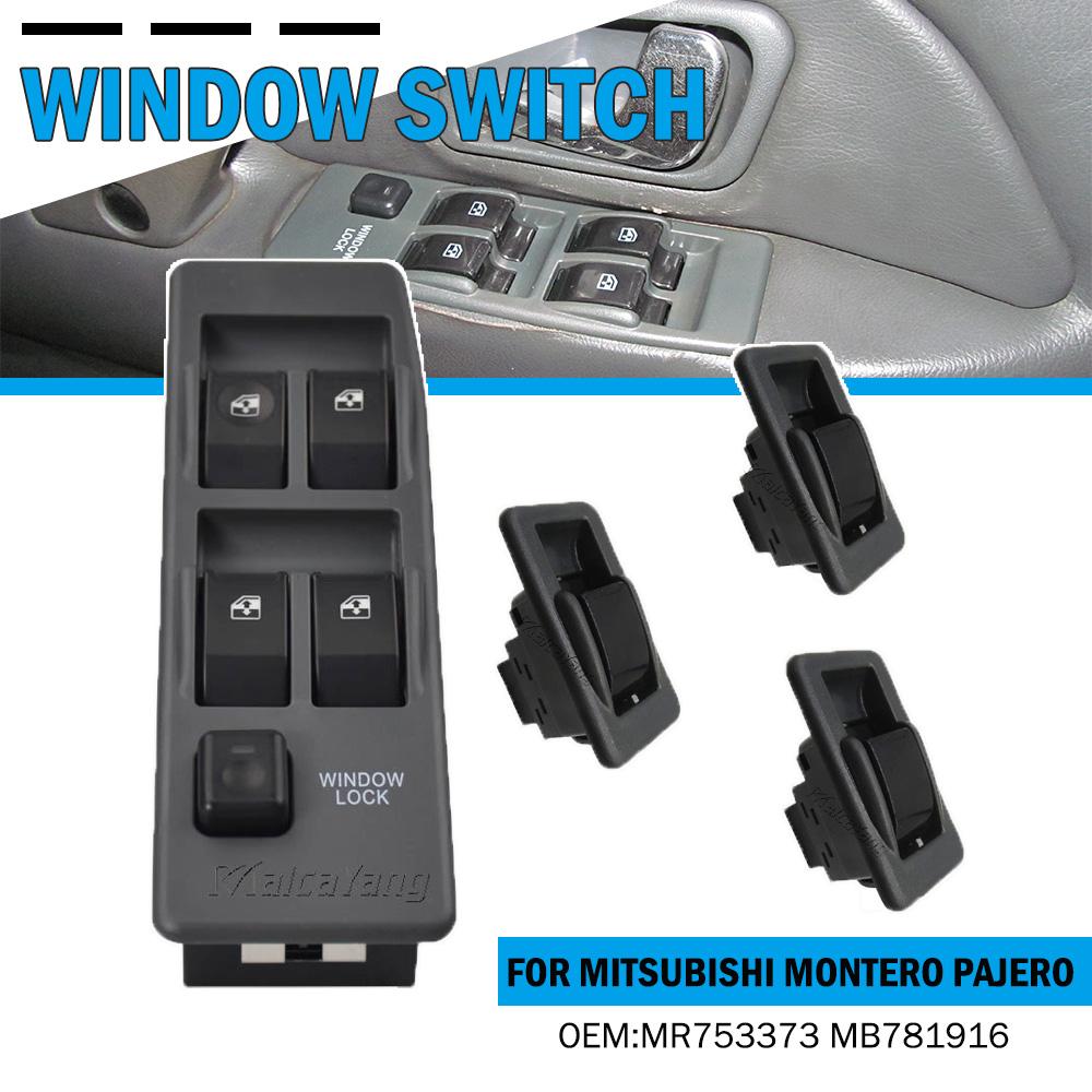 Factory Products HiGH QUALITY FOR MITSUBISHI PAJERO POWER WINDOW SWITCH OE MB781916 MR753373