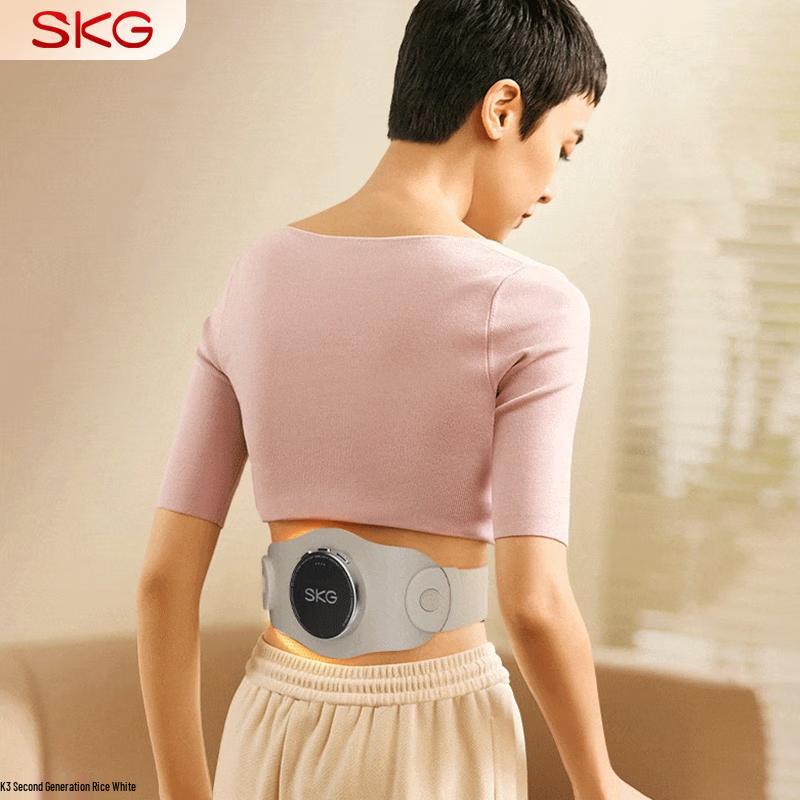 SKG K3 2nd Gen Smart Wireless Waist Massager with Lumbar & Abdominal Heating
