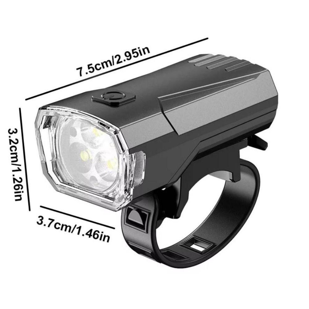 Typy-C Charging Super Bright Bicycle Light Waterproof Bike Safety Lamp for Night Riding